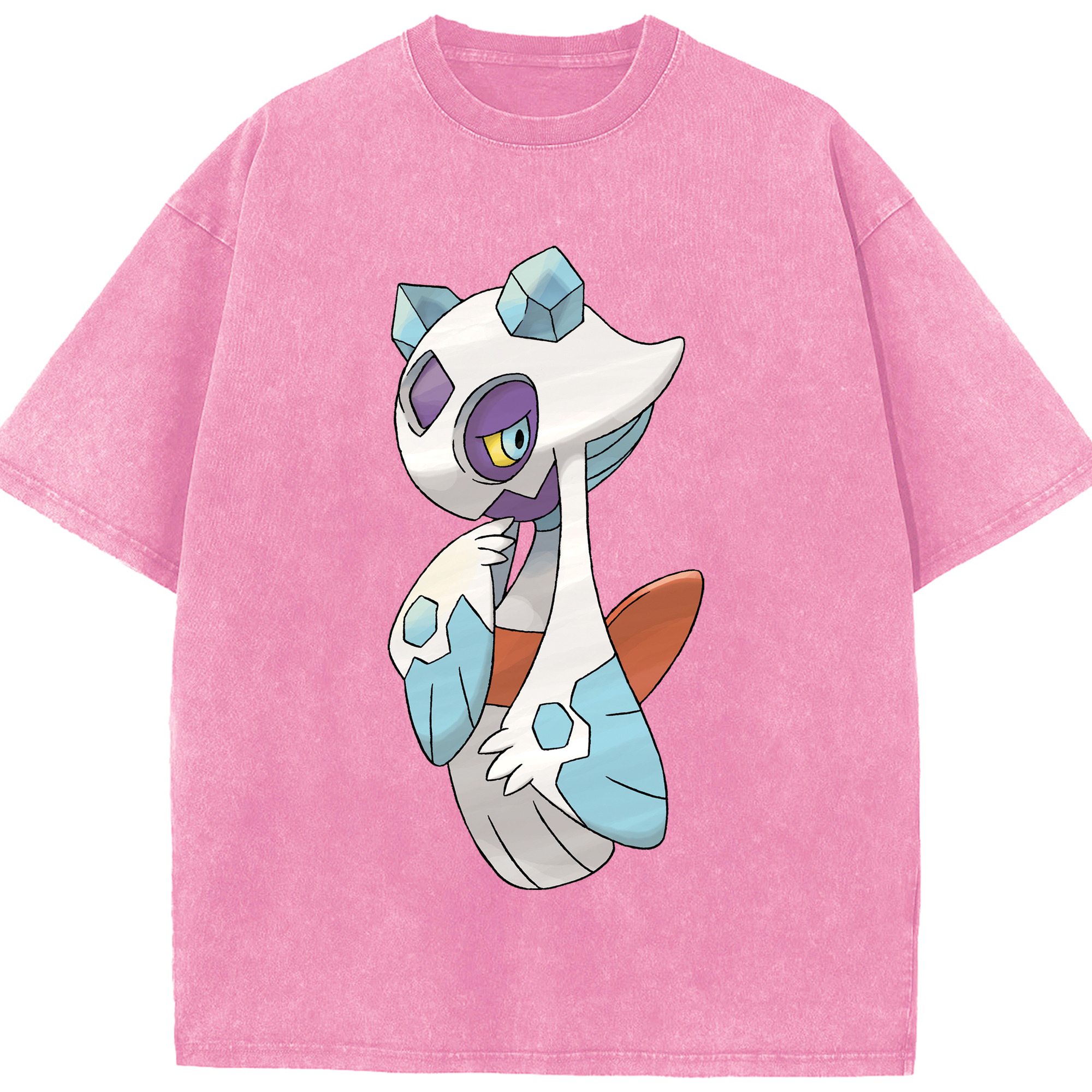 （画像用） ポケットモンスター Pokémon 綿100% ヴィンテージ風 半袖Tシャツ（フロントプリント）